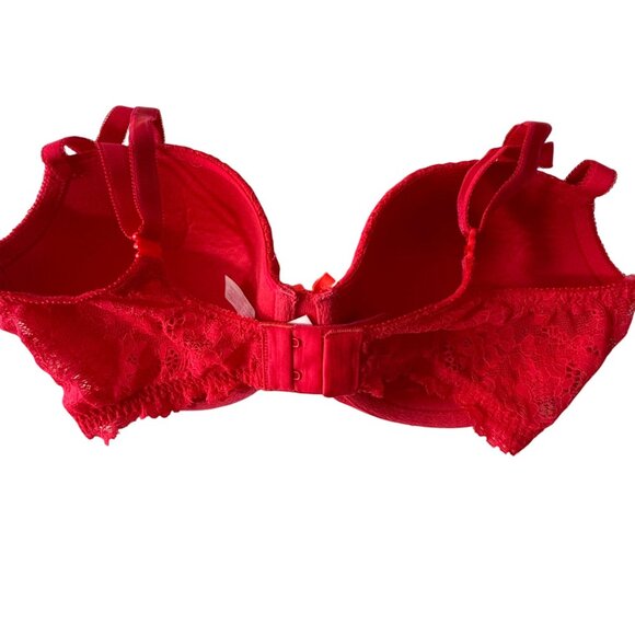 Victoria's Secret Dream Angels push-up bra with lace and rhinestones Size 34DDD - Picture 2 of 7